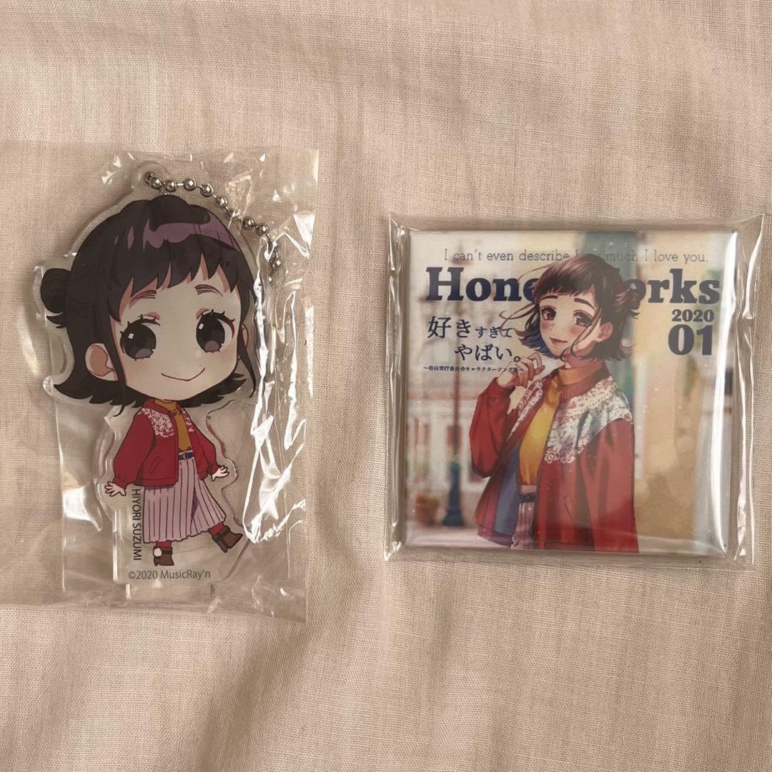 HoneyWorks ひより 缶バッジ HoneyWorks 缶バッチ ランダム特典 涼海