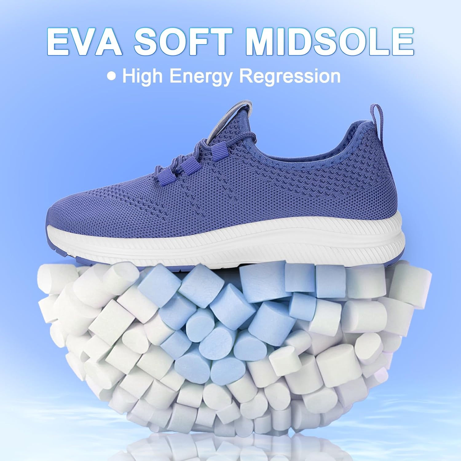 Wide Toe Box Shoes Women Non-Slip Wide Width Sneakers Ultra Light Extra Wide Road Running Shoes for Women Breathable Tennis Walking Gym Workout Trainer 6-12 - Image 6