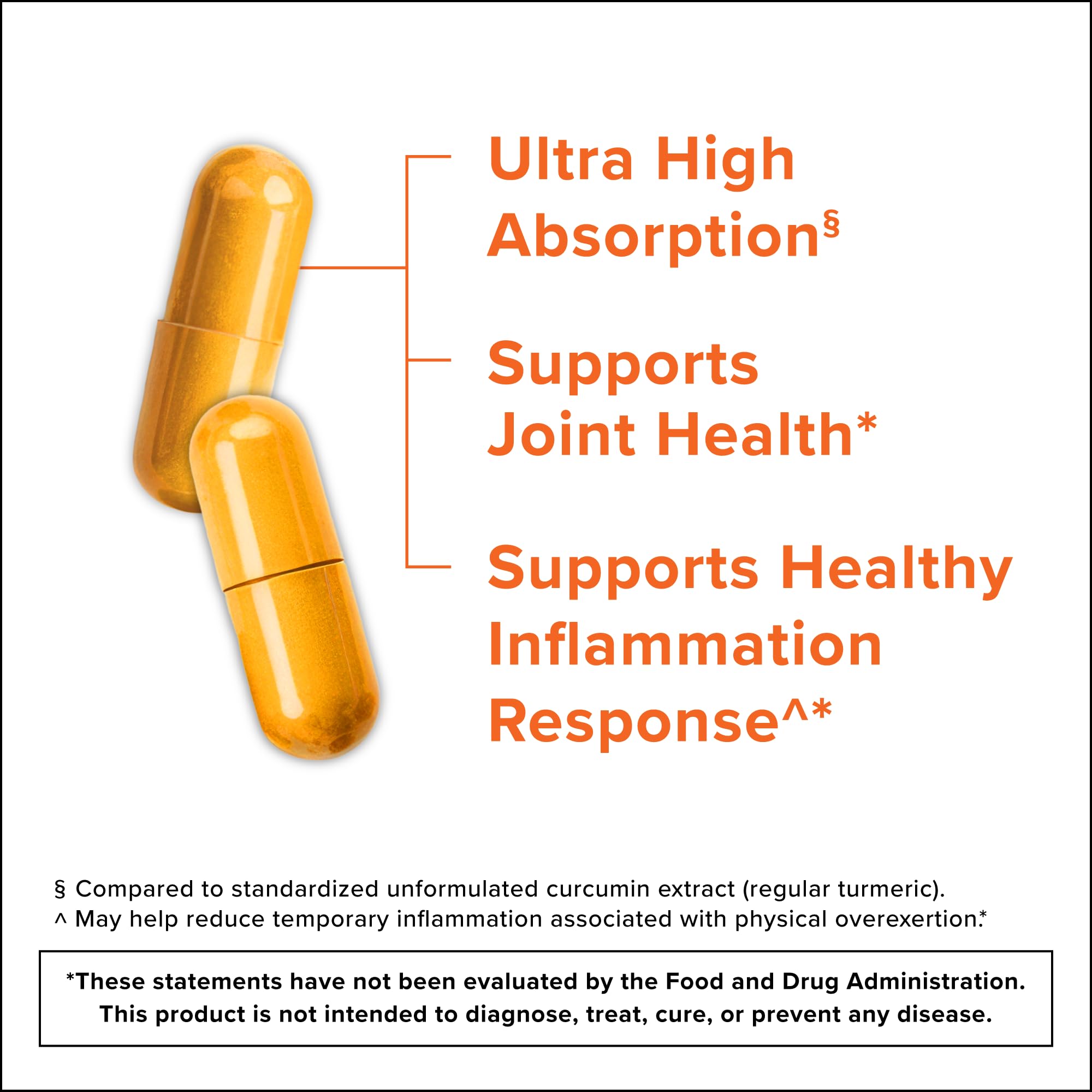 Qunol Turmeric Curcumin 1000mg, Ultra High Absorption Supplement, 150 Count — Amazon image 2