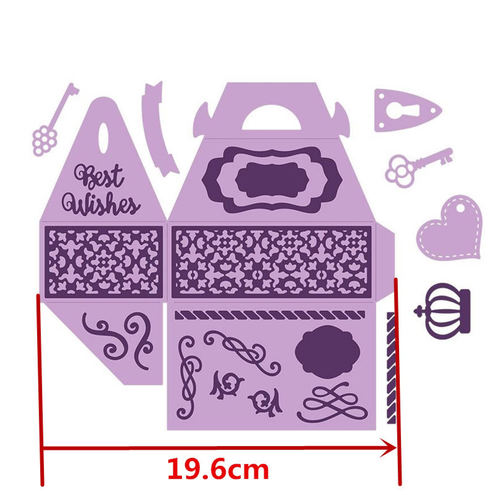 Fustelle a forma di simpatici topi, per realizzare biglietti, stencil per fai da te per album fotografici, decorazioni a goffratura, bigliettini e graziose spille (Cartoon Mouse005