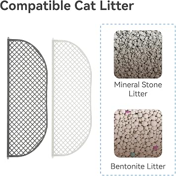 CATLINK Replacement Sift Filter for CATLINK Scooper Open-X (White)