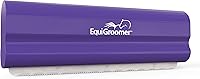 EquiGroomer EasyGroomer Deshedding Brush for Dogs & Cats - Reduces Shedding, Removes Loose Undercoat Fur for Short & Long Hair Pets, Purple