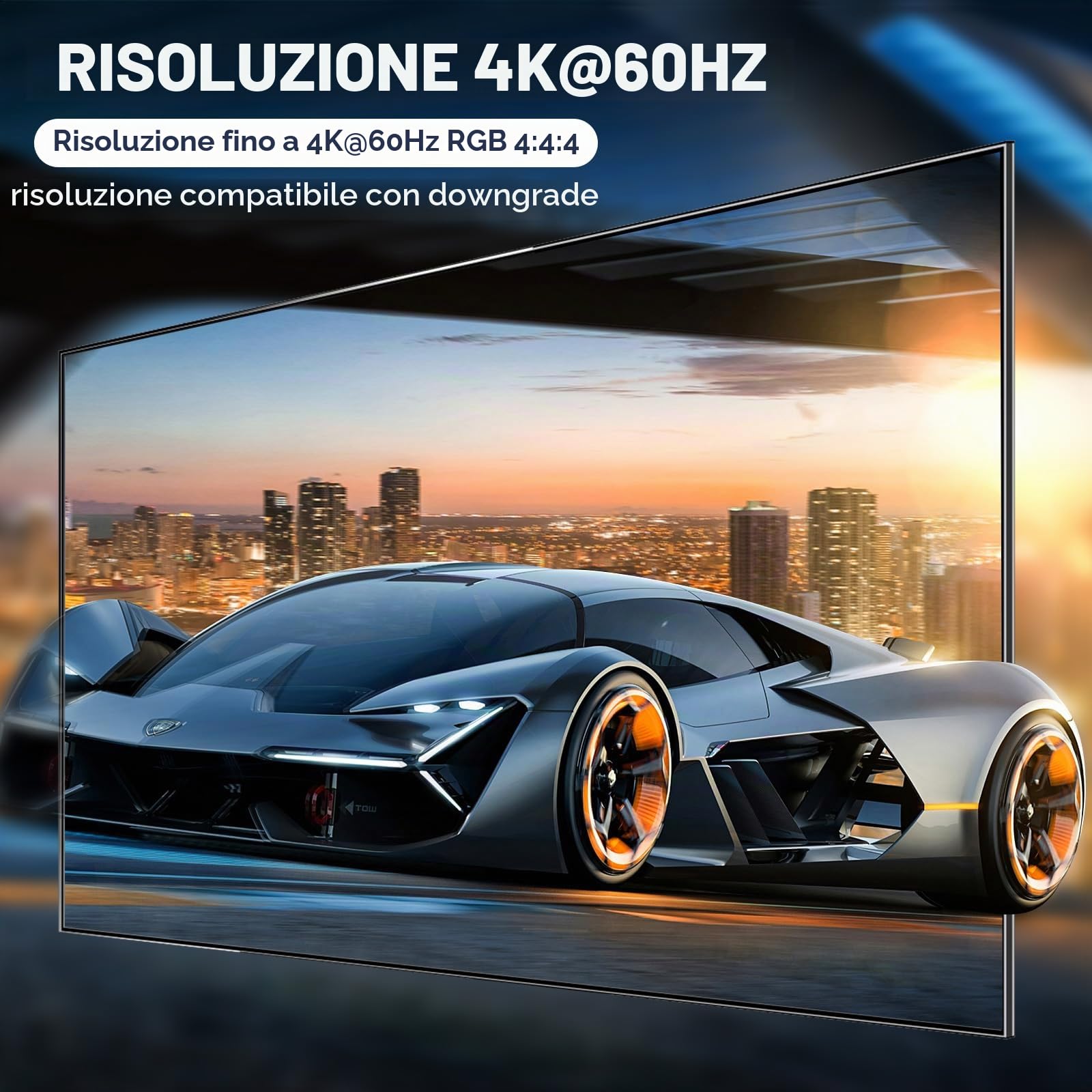 USB 3.0 HDMI + DisplayPort Switch KVM 2 PC 2 Monitor 4K@60Hz 2K@120Hz, MLEEDA Dual Monitor KVM Switch 2 PC con 4 Porte USB 3.0 per Tastiera, Mouse, Dotato Telecomando Cablato e Cavi