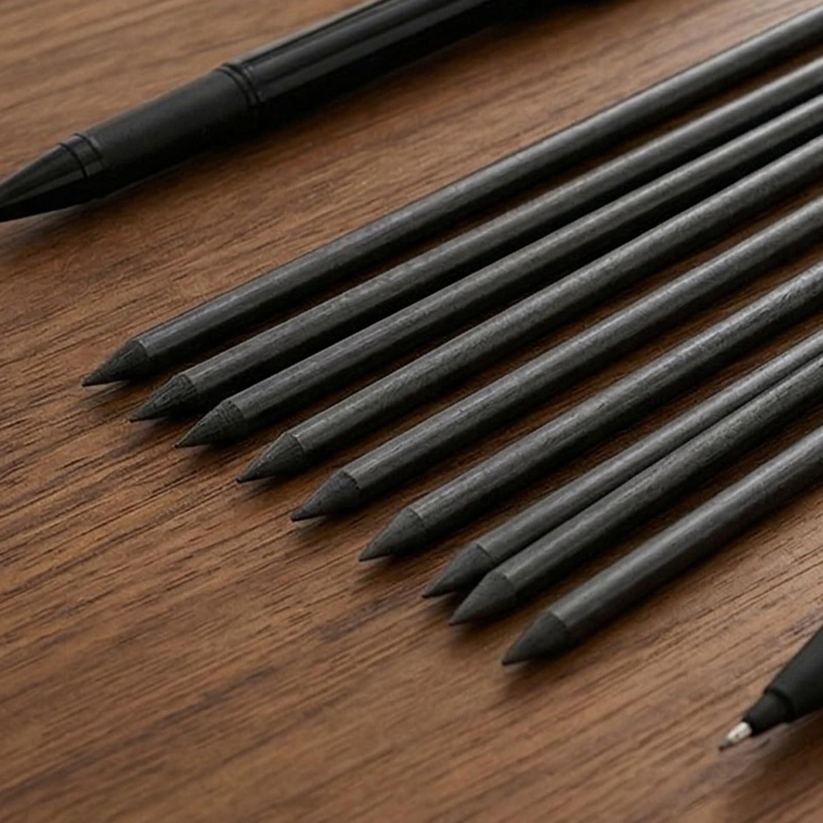 800 de repuesto, 2,0 mm HB, negras, para portaminas, ideales para estudiantes, para escribir, dibujar, hacer compases y para uso técnico.
