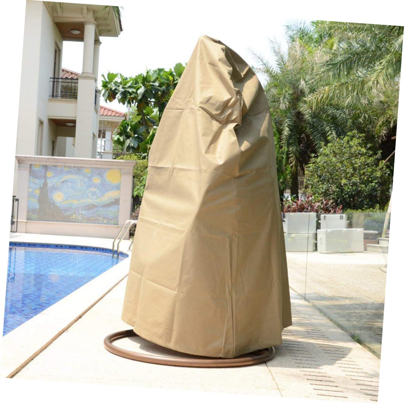 Sosoport Housse Exterieur Pour Chaise Suspendue Protection Balançoire Jardin Dimensions