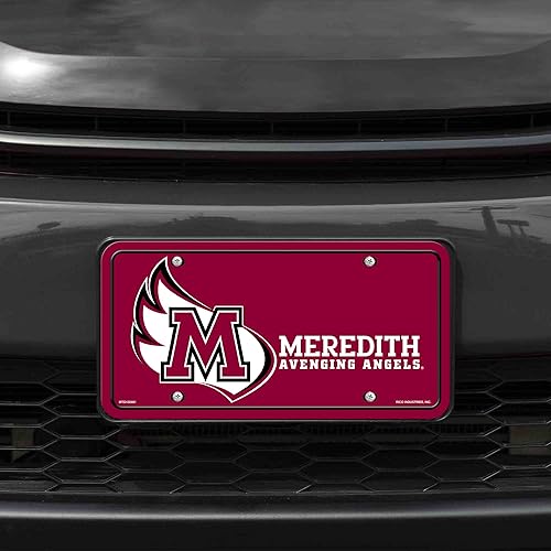 Miniatura 277 de NCAA etiqueta de metal para auto, negro