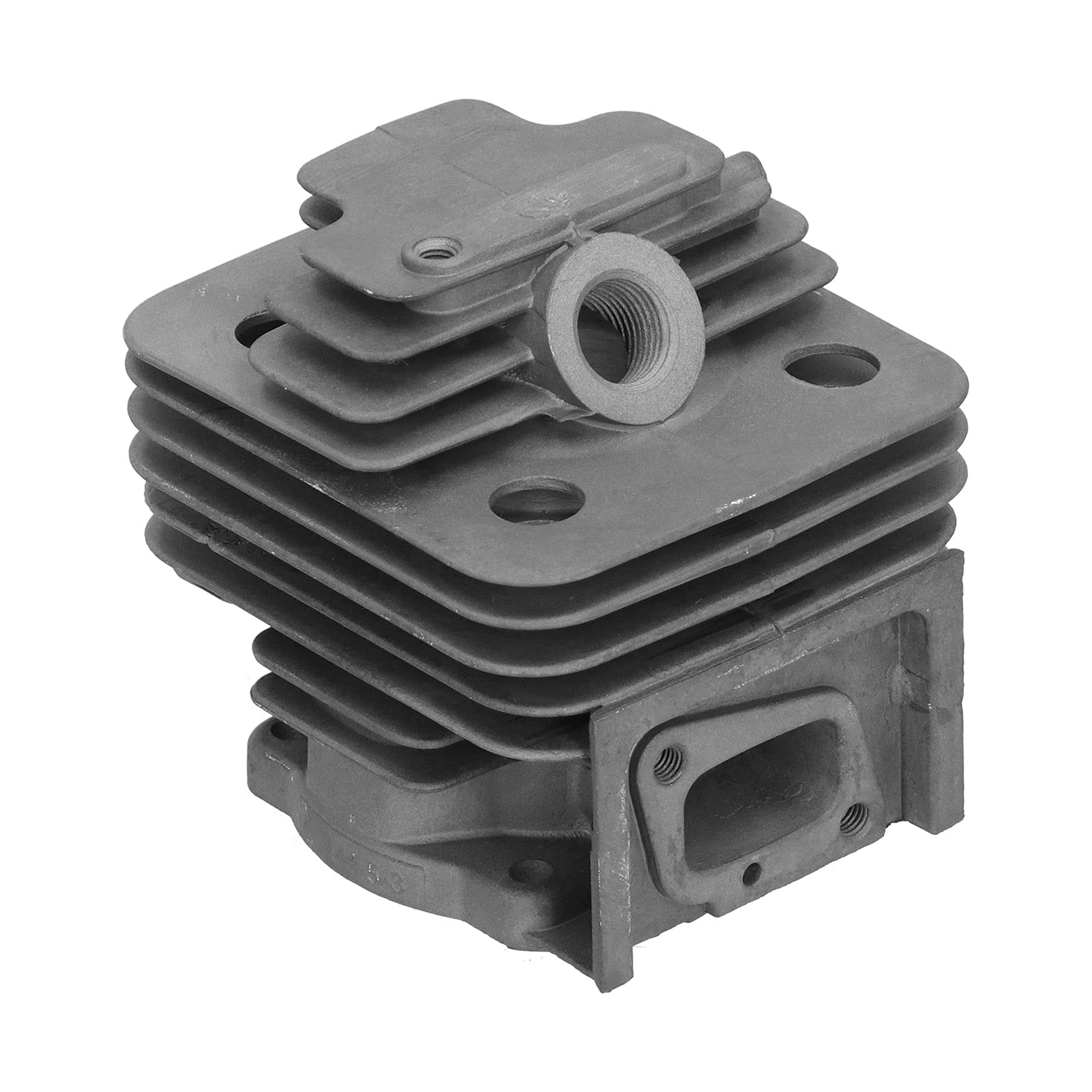 Kit de Piston de Cylindre 44mm 52CC 44F-5 Moteur Coupe de Brosse | Bloc de Carbone, Alliage d'Aluminium de Silicium Élevé, Diamètre 44mm/1.7in