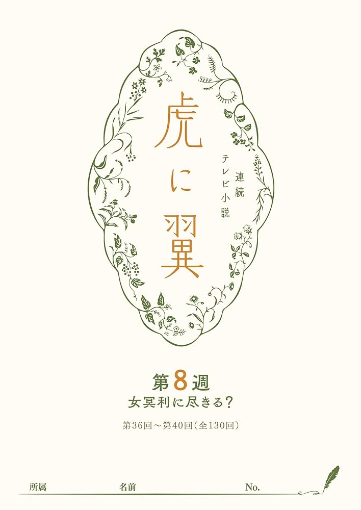 NHK 連続テレビ小説「虎に翼 」シナリオ集 完売品 Amazon.co.jp: NHK連続テレビ小説「虎に翼」シナリオ集 第8週［全26