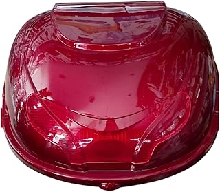 Motorcycle Rear Trunk 28L Large Waterproof Storage Bag with 2 Keys