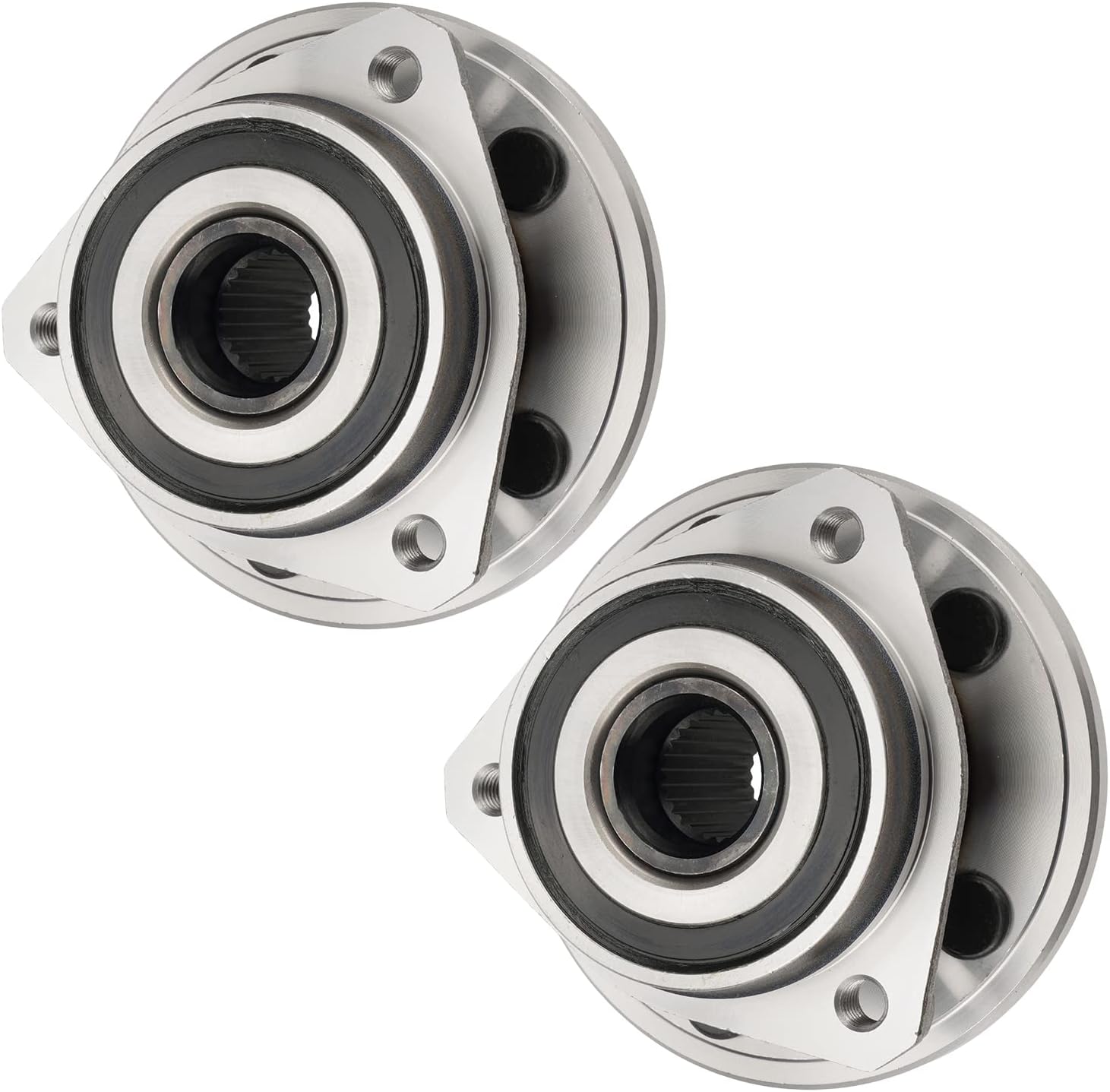 KAX 513158 Front Wheel Bearing Hub Assembly Compatible with Jeep Wrangler 1999-2006, Jeep Cherokee 1999-2001 Wheel Hub Bearing 5 Lug