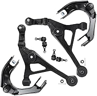 Vista 33 de Detroit Axle - Kit de extremo delantero para Chrysler 300 Dodge Charge 2011-2018 Challenger, 2 brazos de control traseros inferiores, 2 barras