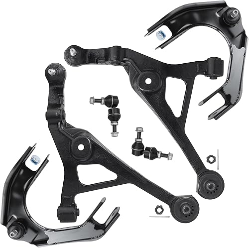 Miniatura 33 de Detroit Axle - Kit de brazos de control inferiores delanteros para Jeep Grand Cherokee Dodge Durango 2011-2015 2012 2013 2014, 2 brazos de control