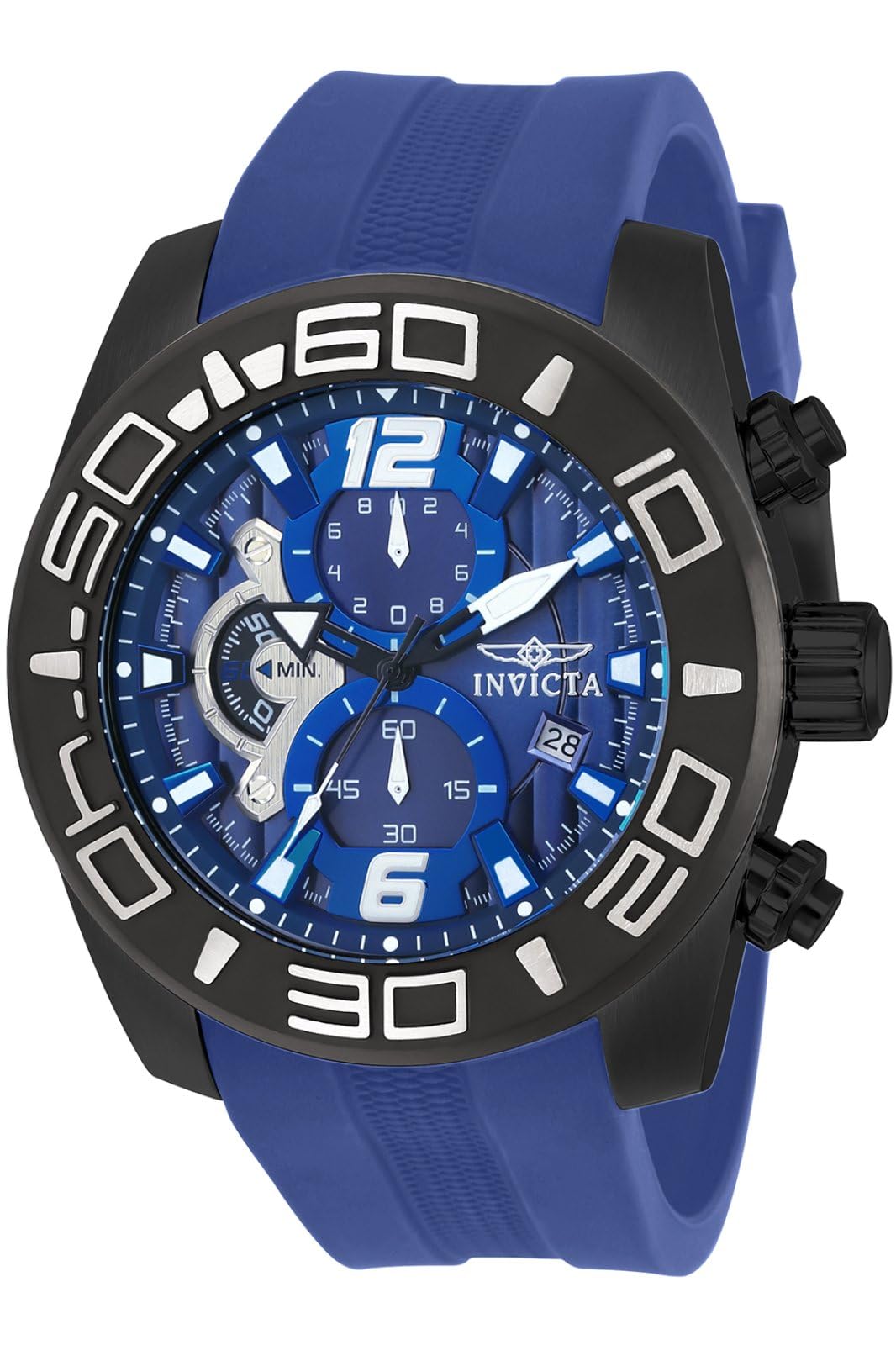 Invicta Men's 22812 Pro Diver Analog Display Quartz Blue Watch