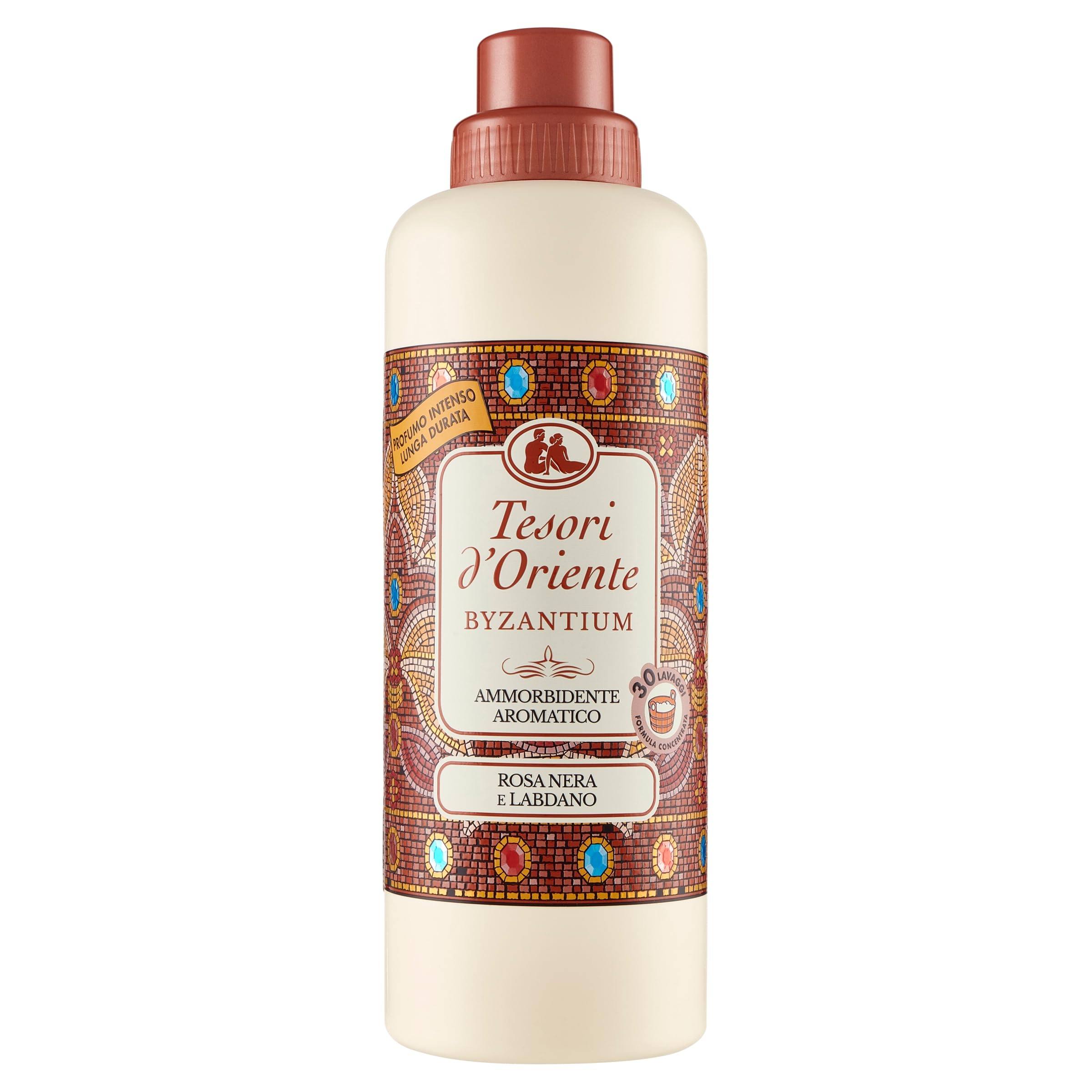 TESORI D'ORIENTE Byzantium - Juego de 12 amortiguadores concentrados para lavadora (750 ml)
