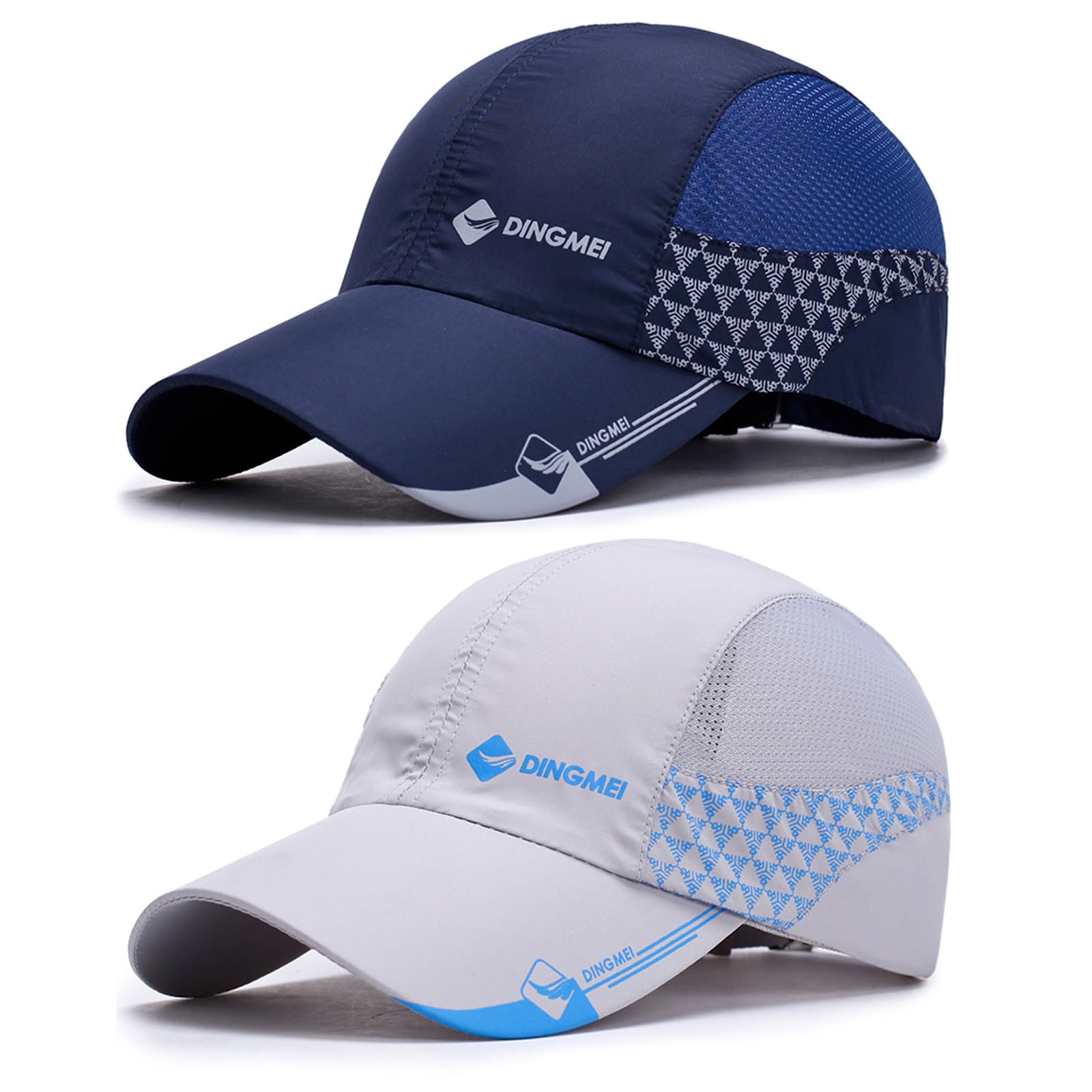 TAGVO Men's Baseball Cap, Pack of 2 Lightweight Quick Dry Sports Mesh Baseball Cap, Summer Hat with Anti UV Protection Outdoor Sun Hat — view 8