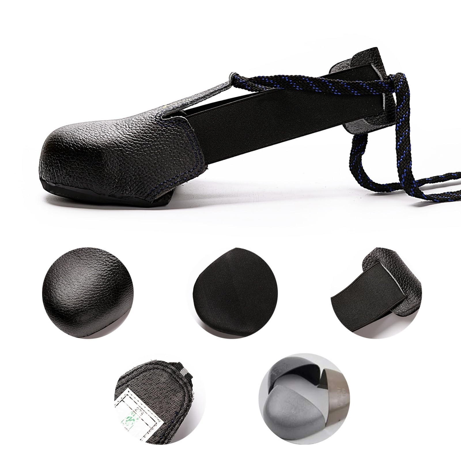 Genérico Cubrezapatos con Puntera de Acero, Cubrezapatos de Seguridad, Seguro Laboral, Antideslizante, Protectores de Zapatos, Accesorios para Calzado Masculino y Femenino