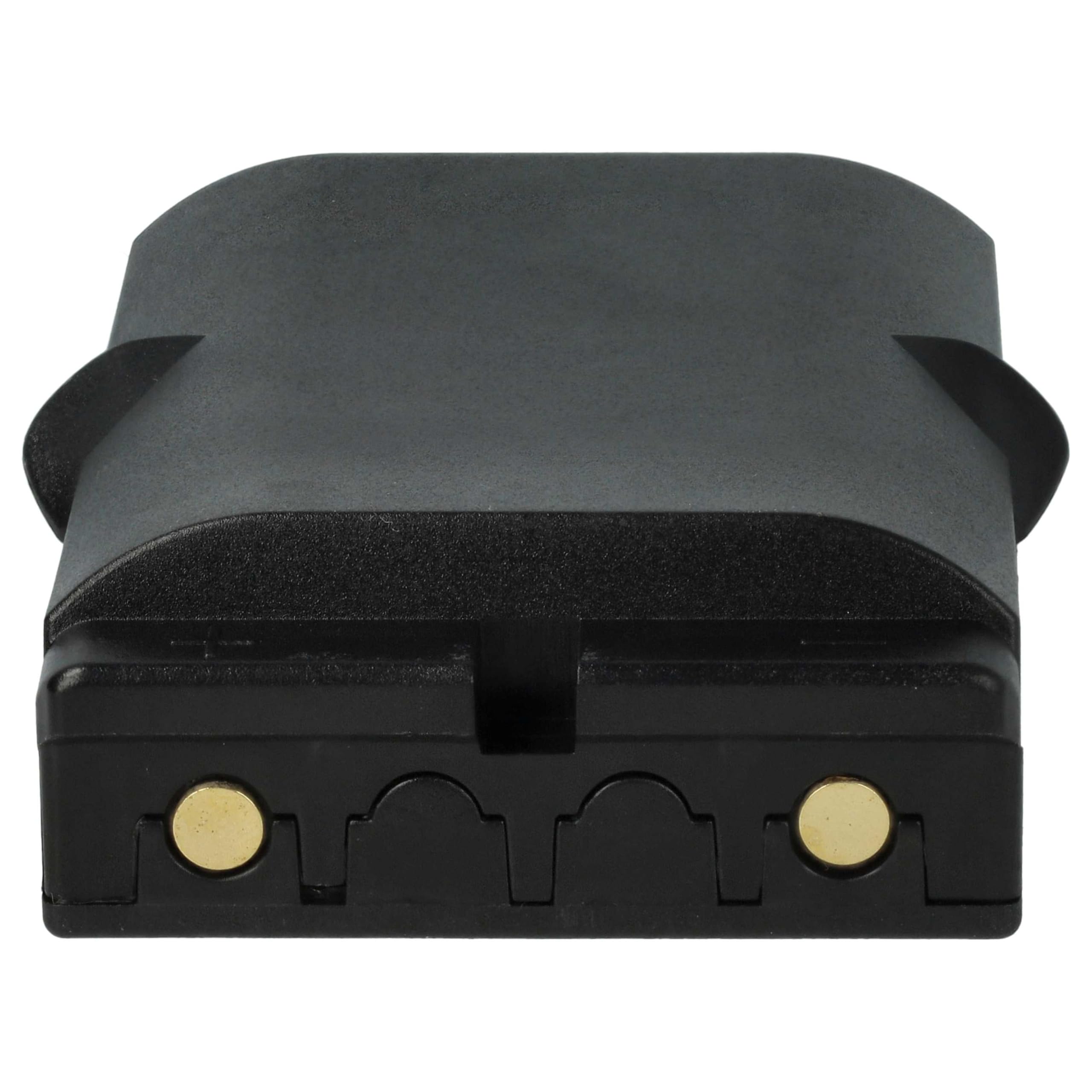 vhbw 2X batería reemplaza Danfoss 2303691, BT06 para Mando a Distancia Industrial (600 mAh, 7,2 V, NiMH) - Negro
