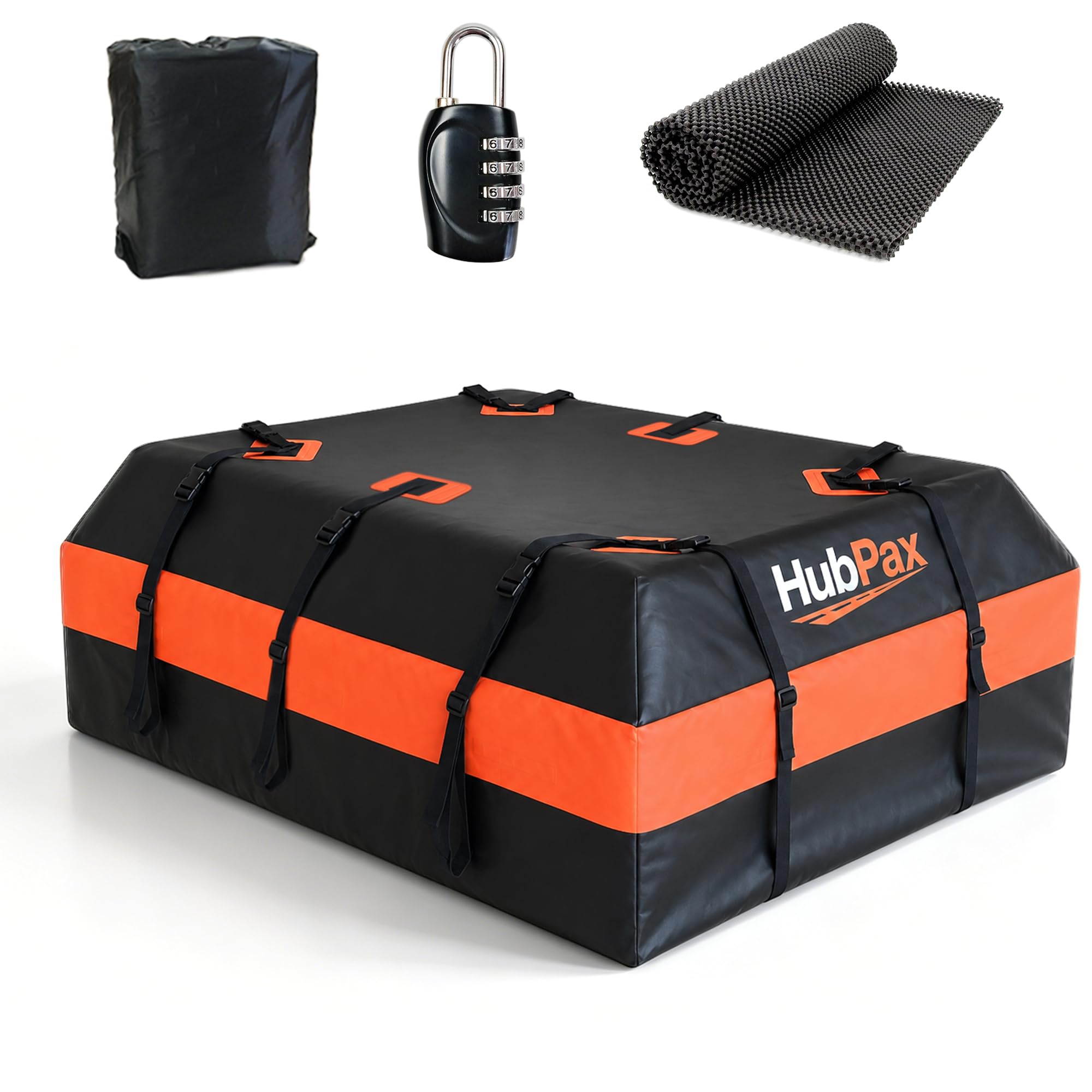 Photo 1 of 20 Cu Ft. Car Rooftop Cargo Carrier Bag Car Roof Top Bag Cargo Carrier