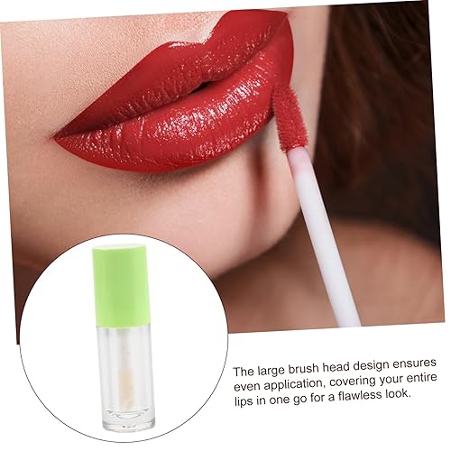 5pcs Empty Lip Gloss Tubes 6ml Large Brush Diy Lip Gloss Containers Refillable Makeup Packaging