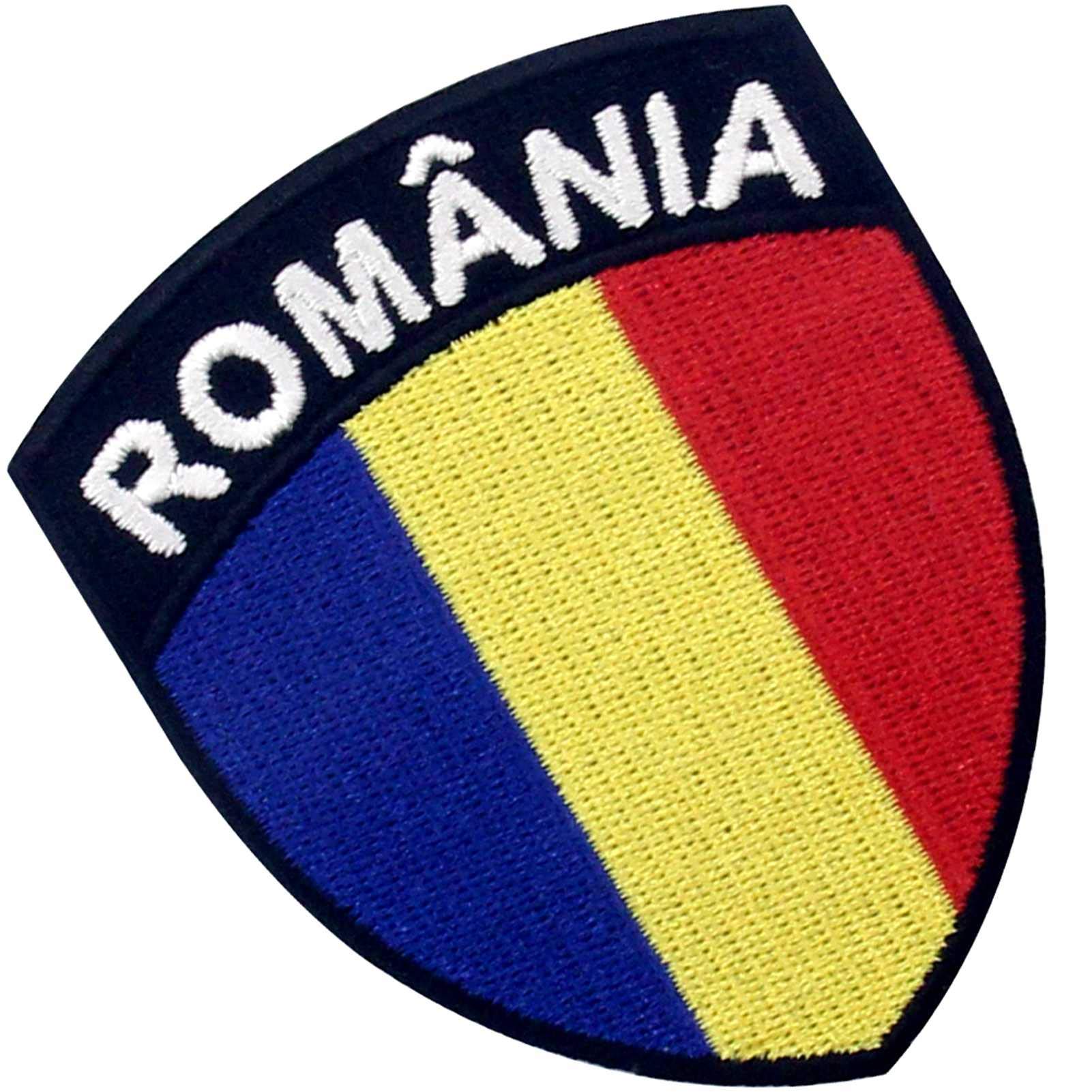 Toppa Ricamata Bandiera Romania - Termoadesiva O Cucibile 8.8x6.2cm - Foto 5