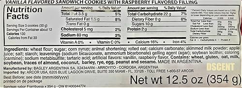 Miniatura 2 de Sonrisas Galletitas Frambuesa 3 X 118 Gr