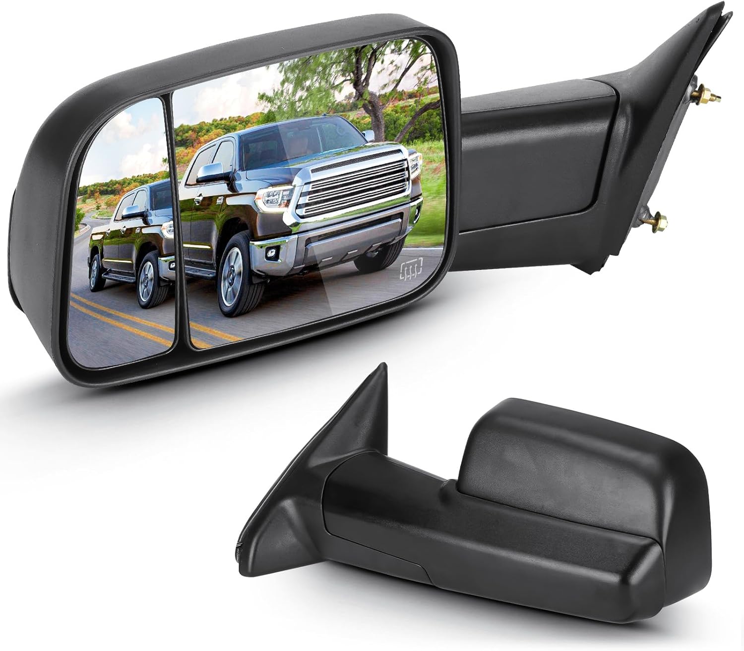 Towing Mirrors for Dodge Ram 1500 20092017, 2500 3500 2011