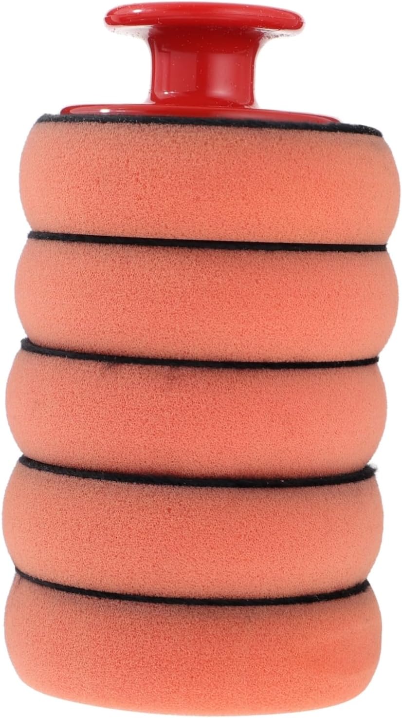 5pcs Car Detailing Kit Car Wax Applicator Pads Handle Auto Body Tools for Painting Sponge