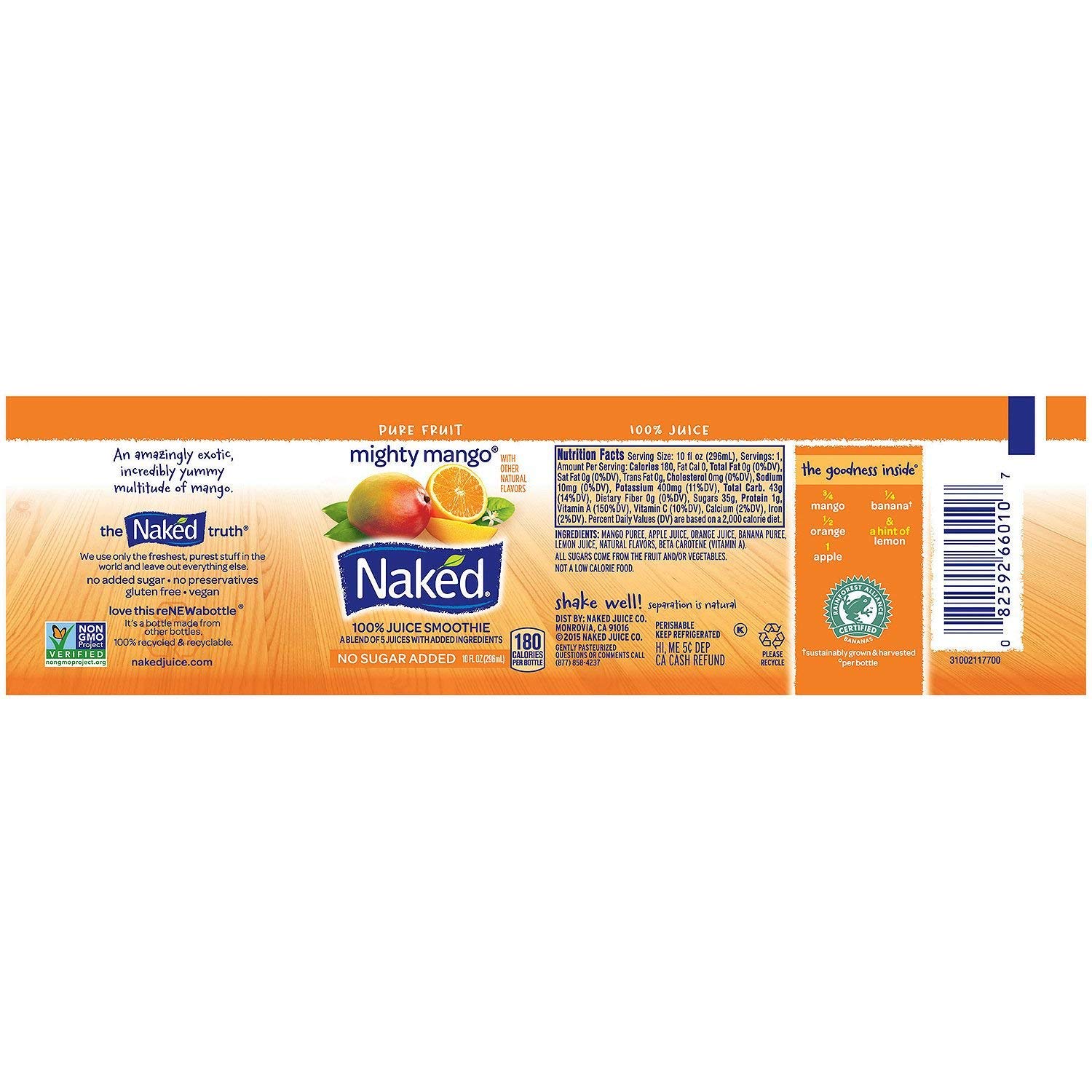 Naked Juice Variety Pack (10 oz., 12 ct.)