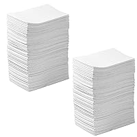 Vista 41 de JMU Baberos dentales rosados, paquete de 50 baberos dentales desechables de 3 capas impermeables de 13 x 18 pulgadas para clínica dental, tienda