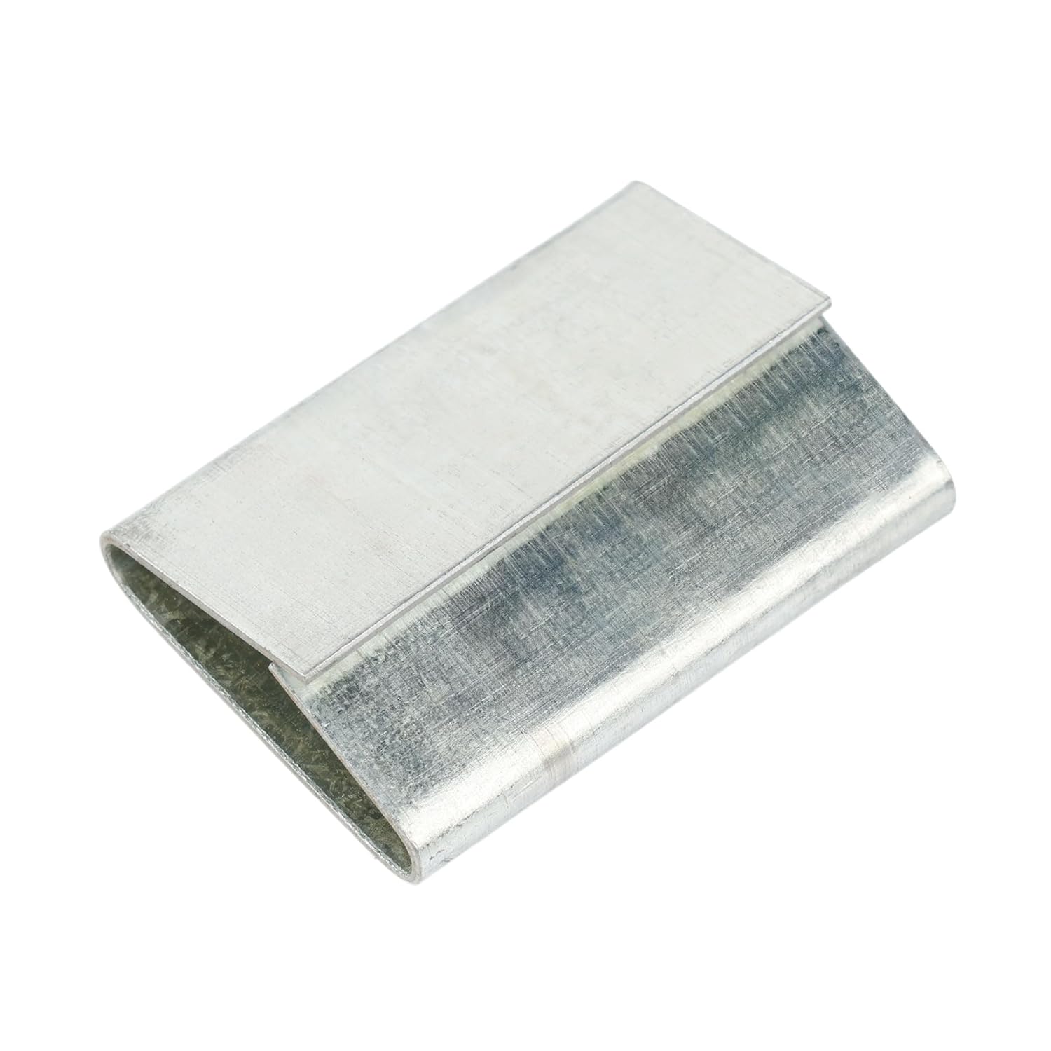 U.S. Solid 60pcs Closed Seals Buckles, Push Type, for 1.25'' (32mm) Width Strap Steel Strapping for High-Efficiency Pallet Banding (60 pcs for Pneumatic Strapping)