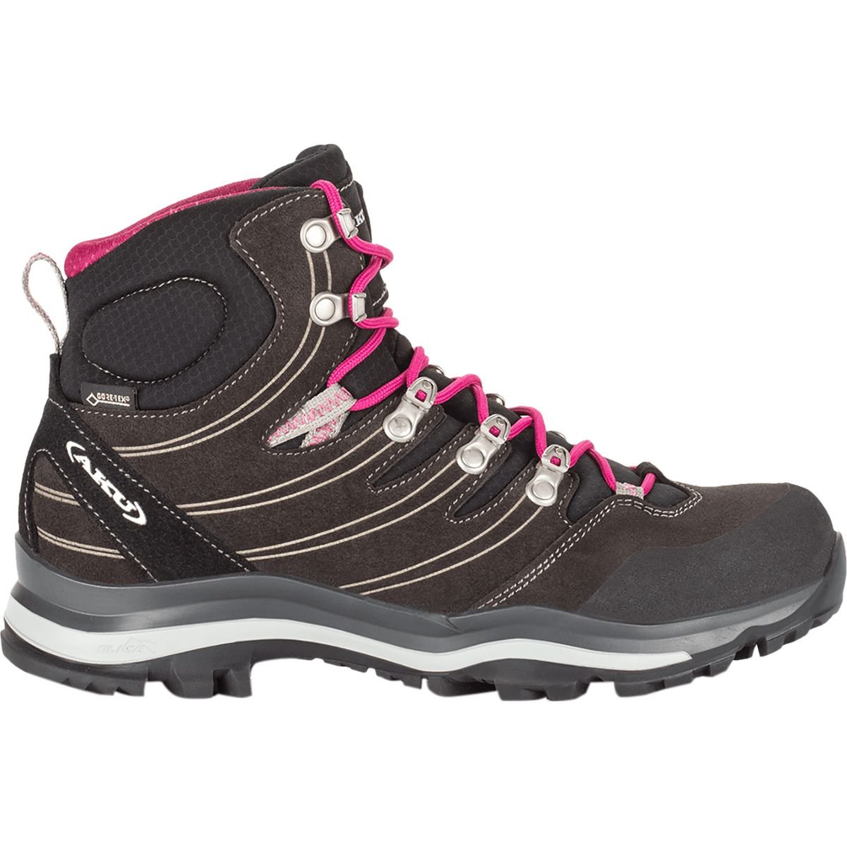 AKU Alterra GTX Trekking Boot - Women's, Anthracite/Magenta, 8.5, 403-309-8.5