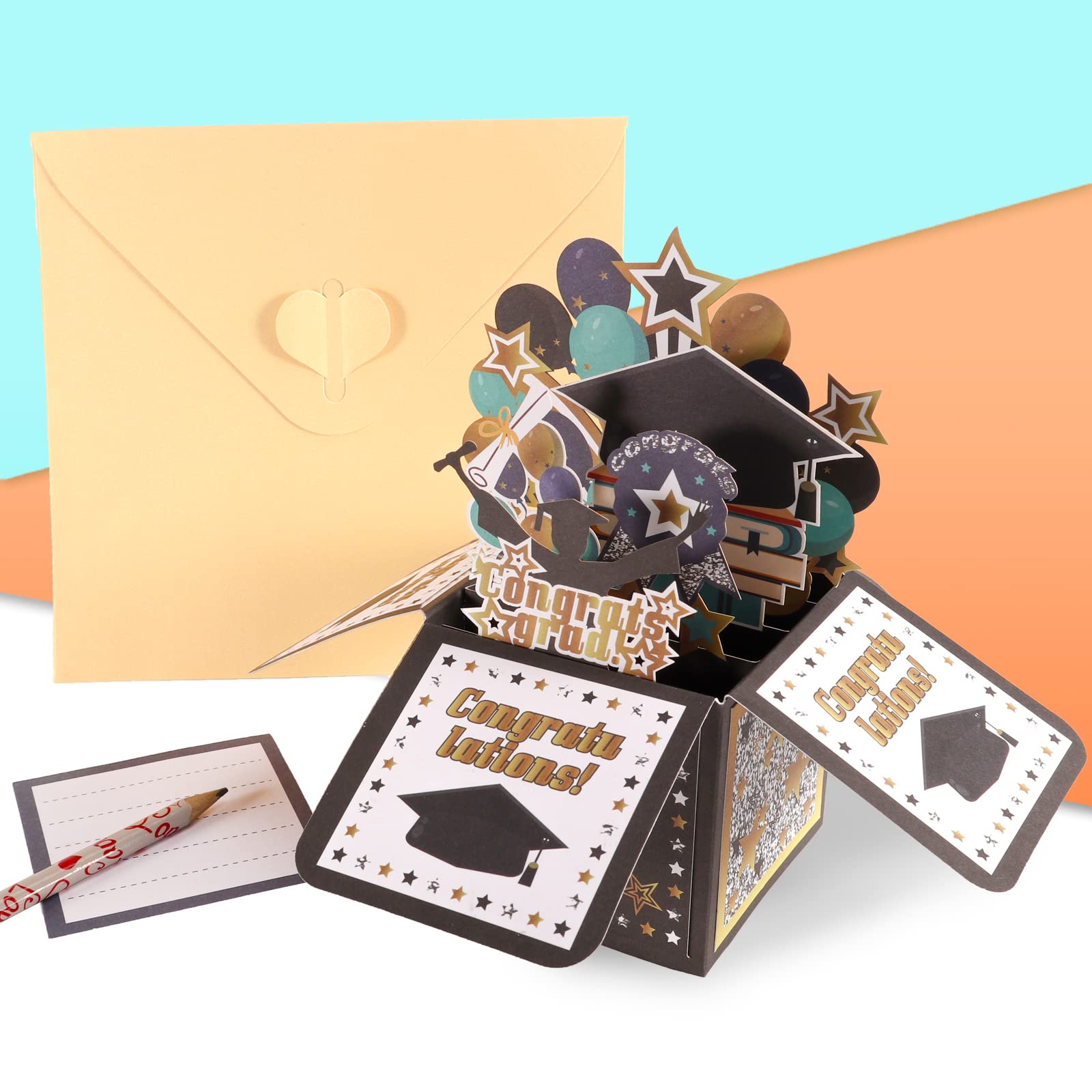 Snapklik.com : EPDPLAY 2025 Graduation Pop Up Card, 3D Graduation ...