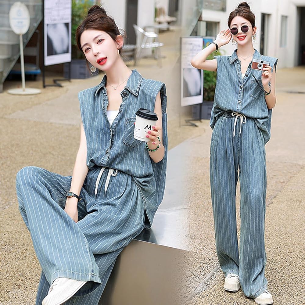 ILY a LONG TEMPS　セットアップ　3点セット　デニム ILY a LONG TEMPS セットアップ 3点セット デニム ILY a LONG