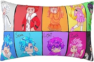 GLGFAS InquisitorMaster Pillowcase Decorative Soft Throw Pillow Covers for Living Room, Bedroom, Bed 20x30 inch