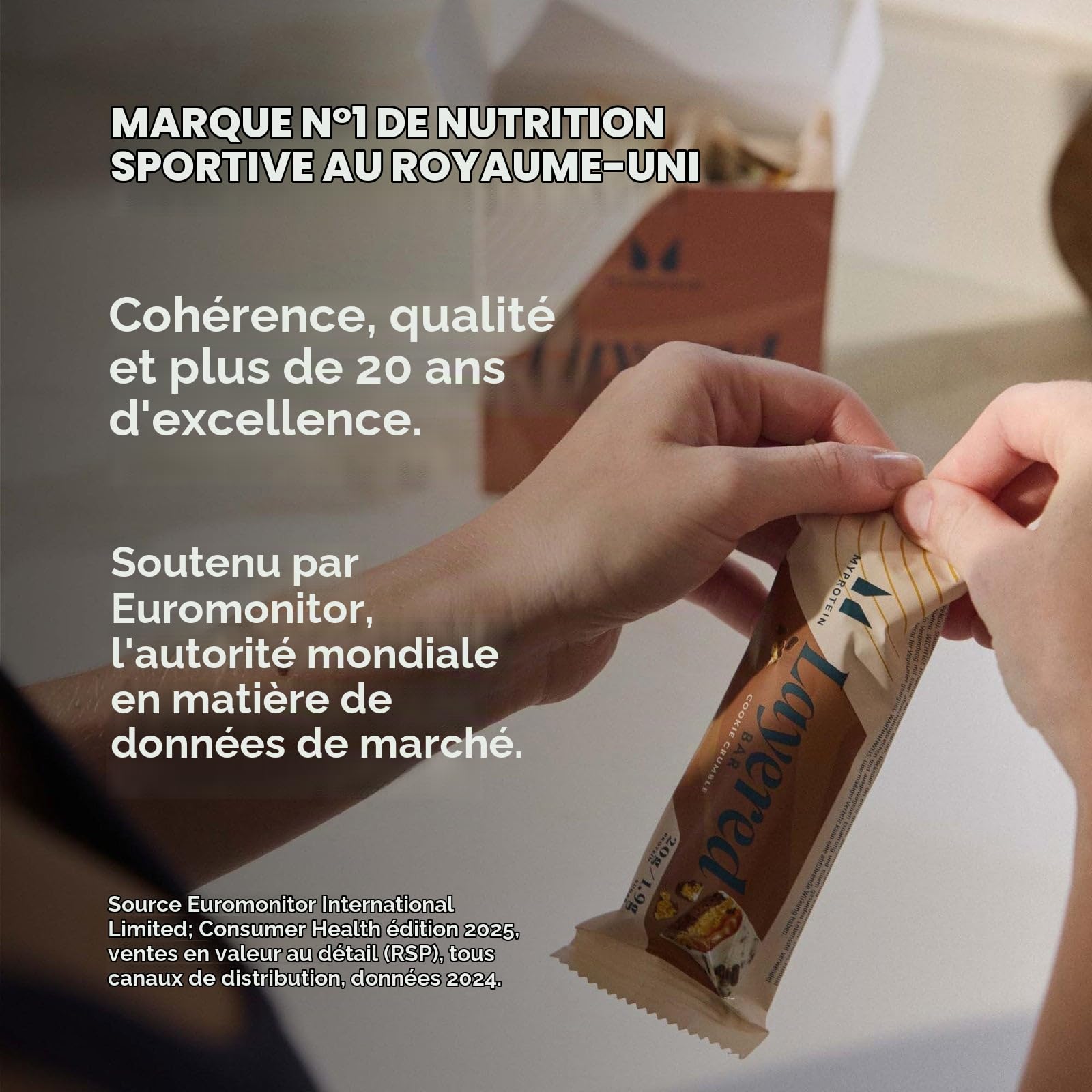 Myprotein Layered Protein Bar - Cookie Crunch - 12 x 60g