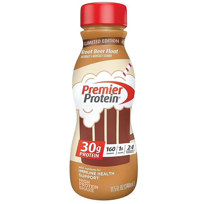 Buy Premier Protein Shake, Root Beer Float, 30g Protein, 1g Sugar, 24