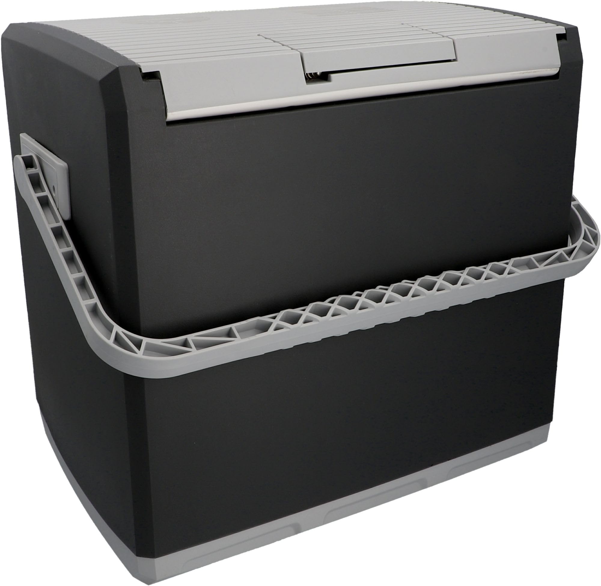 Besuche den AEG- AEG Thermoelektrische Kühlbox KK 28, kühlt bis 20 °C unter Umgebungstemparatur, 28 Liter Fassungsvermögen, 12V/230V, Tragegriff & Kabelfach, leicht zu reinigen, für Auto, Reisen & Camping in use