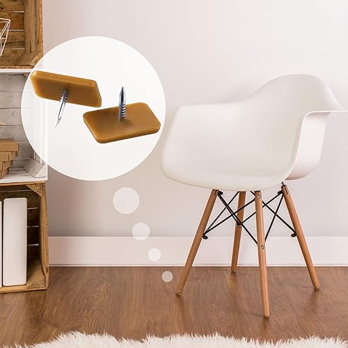 Miniatura 7 de Tapones de plástico para cajones y toboganes para cajones de aparador en tachuelas de cajón de plástico deslizante para reparar aparadores,