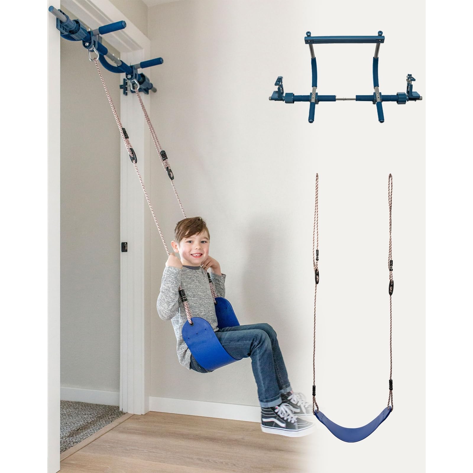 Amazon.com: Gym1 Doorway Swing & Pull-Up Bar Gym - Pull-Up Bar