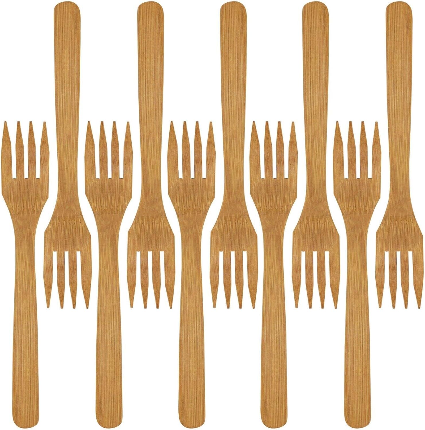 For Brand - Solid Bamboo Dinner Fork 8 | 30 Piece