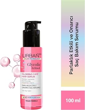 URBAN Care Glycolic Retinol Parlaklık Etkili Onarıcı Saç Bakım Serumu-100ml-Gloss