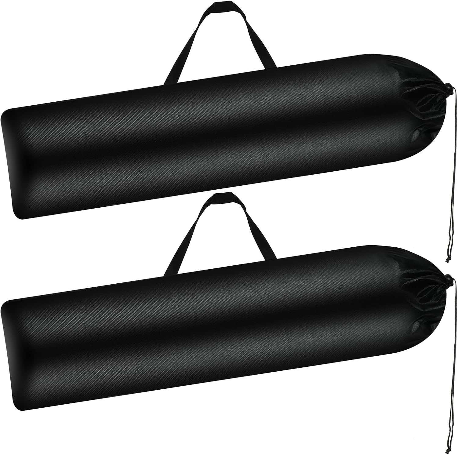 2 Pcs Folding Chair Bag, 39.4 X 11.8" Heavy Duty Camping Folding Chair Replacement Bag for Standard Size Folding Chairs, Water-Resistant Carry & Organizer Bags for Transport, Camping, Events