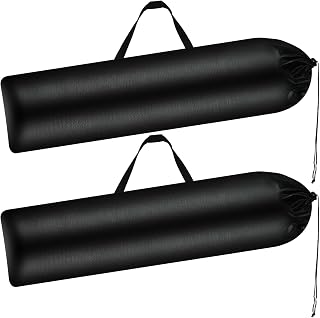 2 Pcs Folding Chair Bag, 39.4 X 11.8" Heavy Duty Camping Folding Chair Replacement Bag for Standard Size Folding Chairs, Water-Resistant Carry & Organizer Bags for Transport, Camping, Events
