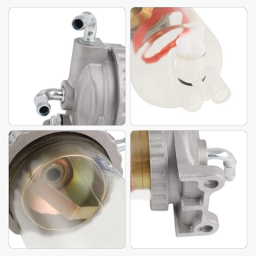 Miniatura 5 de Filtro de combustible Separador de sedimentador de agua compatible con Isuzu NPR HD NQR 4HE1 4.8L Reemplaza# 8971880421 8971880420 971880420 97188042