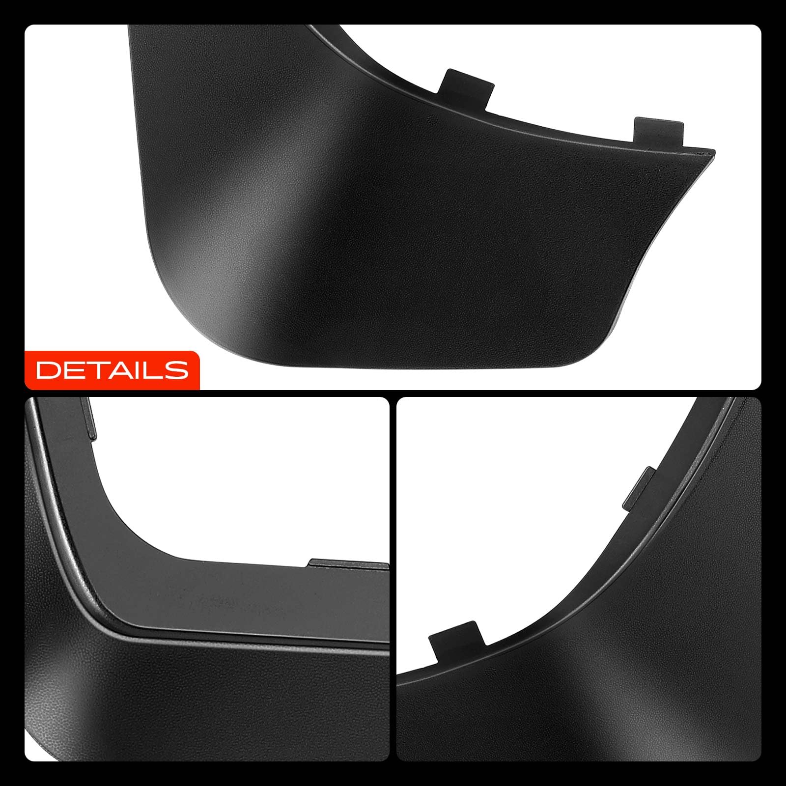 Frankberg Spritzschutz Schmutzfänger Fender Kompatibel mit Fortwo Cabrio 451 2007-2014 Fortwo Coupe 451 2007-2014