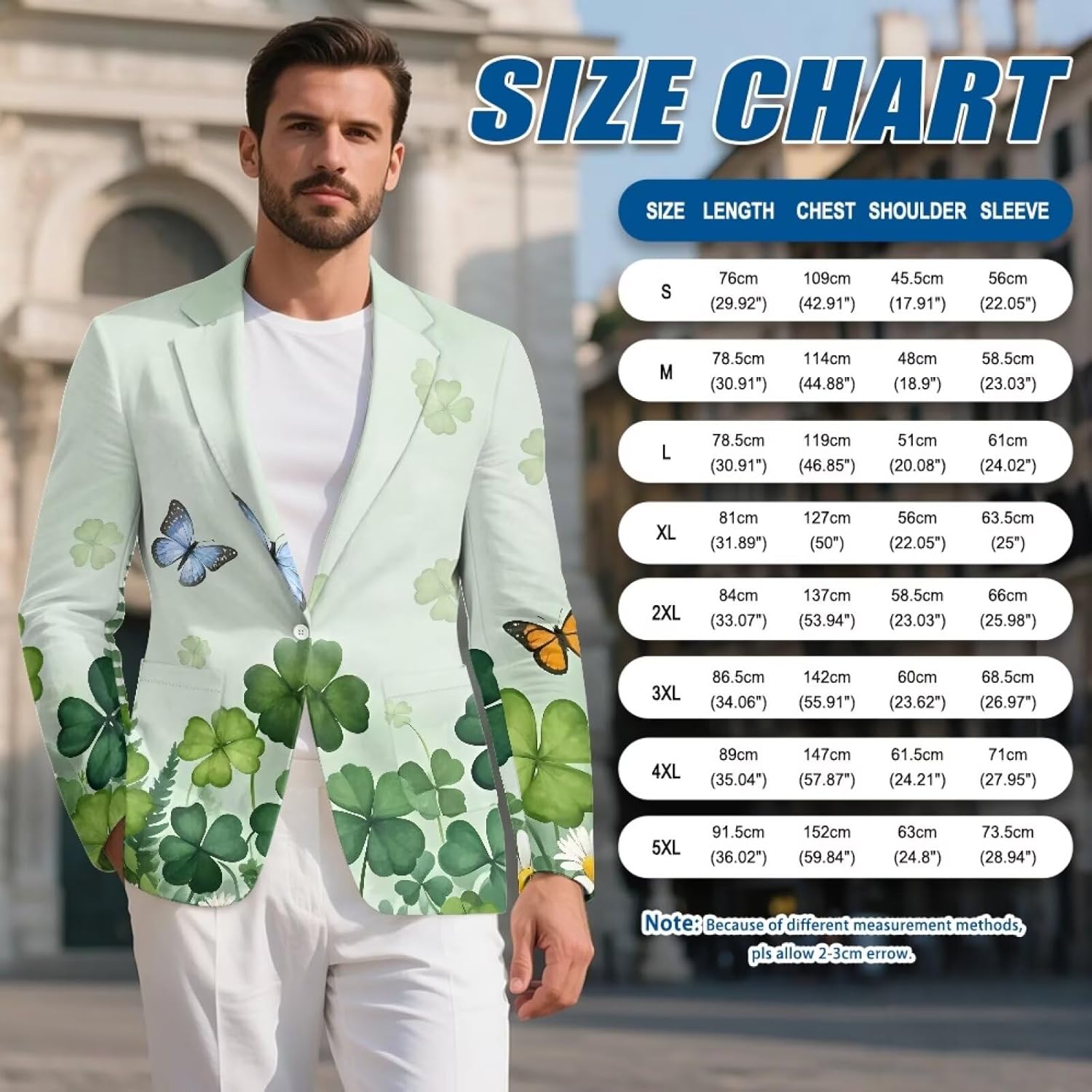 COEQINE Western Blazers for Men Suit Jacket One Button Elegant Slim Fit Party Blazer Jackets with Pocket, S-5XL