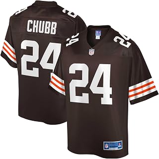 Men's Nick Chubb Brown Cleveland Browns Replica Jersey