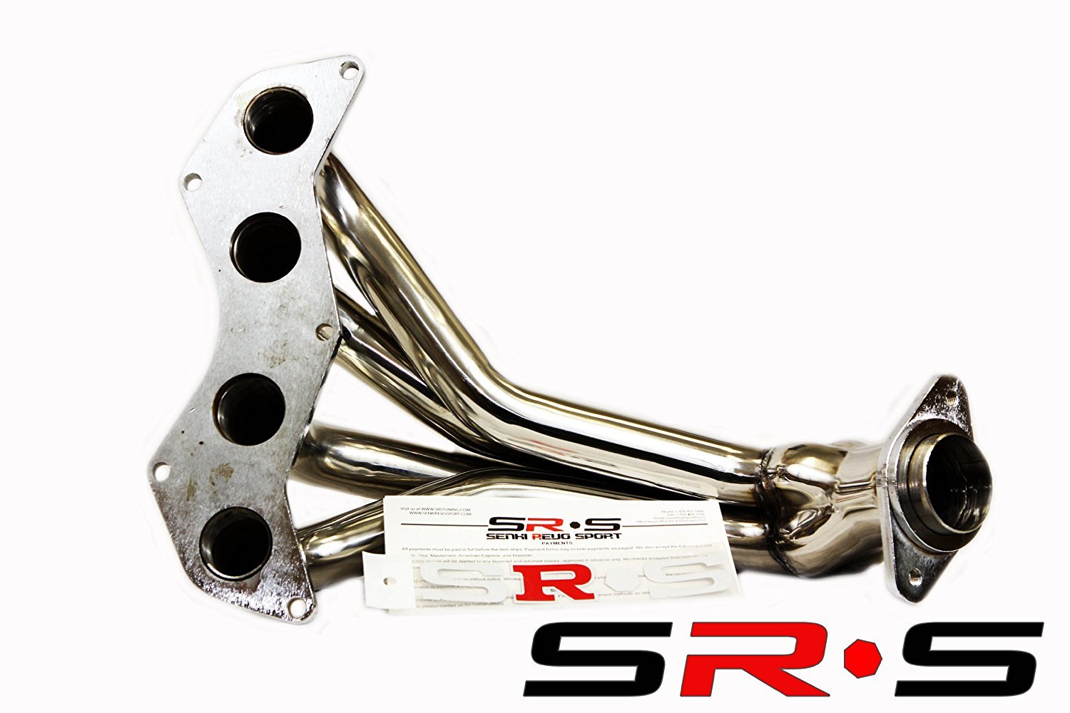 SRS T-304 Stainless Steel Header For 2004-2010 Scion TC