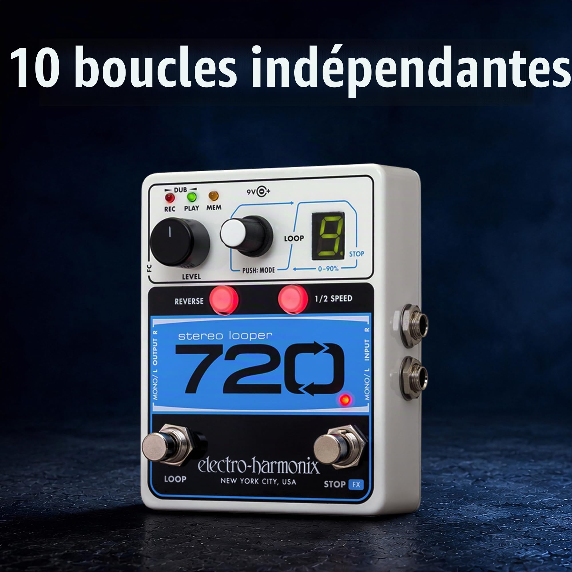Electro-Harmonix Pédale Looper stéréo 720