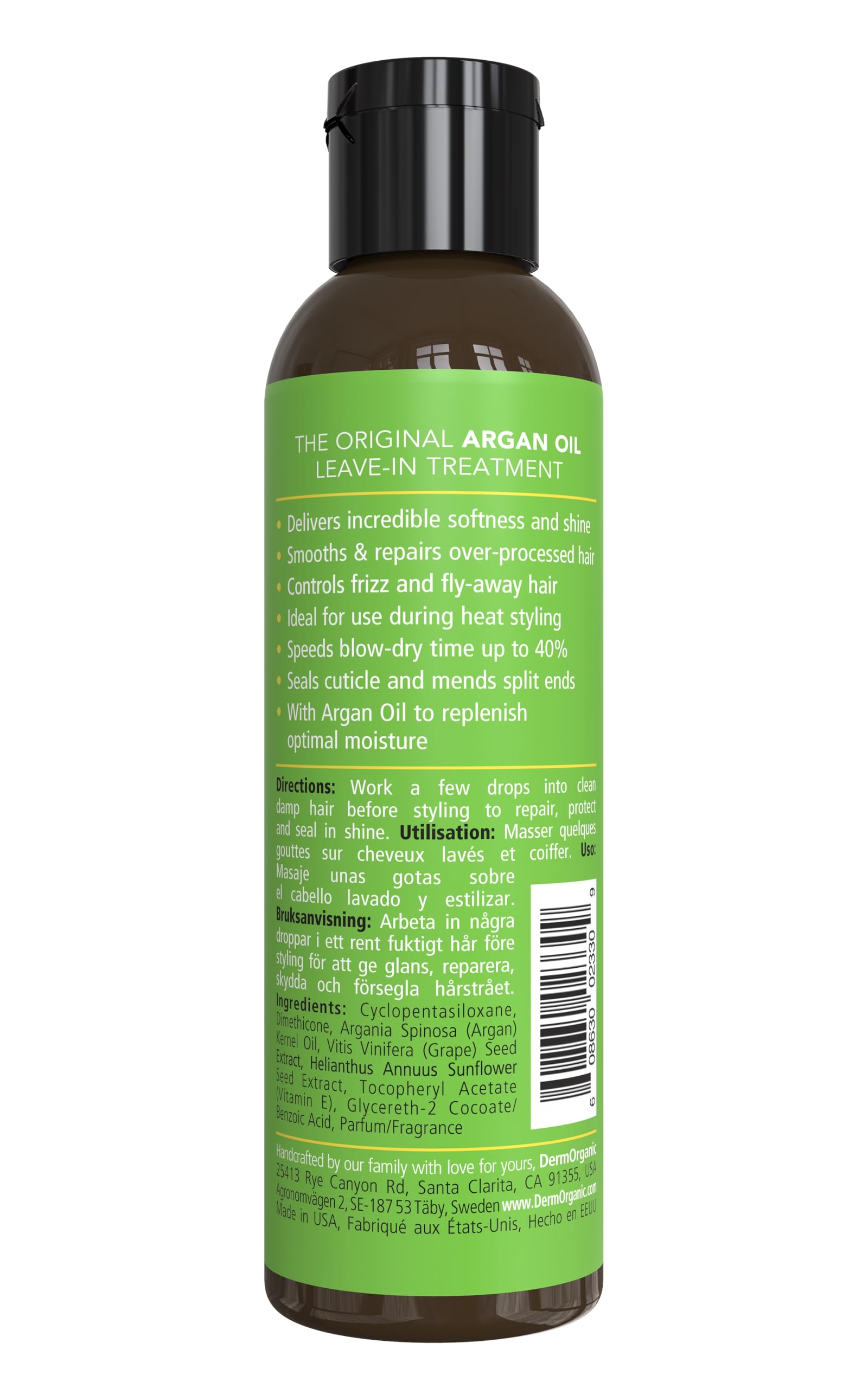 Amazon.com: DermOrganic Argan Oil of Morocco Leave-In Hair